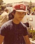The Dodge Kid in his youth about 1976. I think I wore this hat everyday through my Freshman year in high school. Photo by Nick Yee