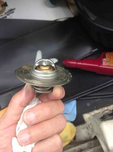 Here' s the one that was in there, a no frills unit.